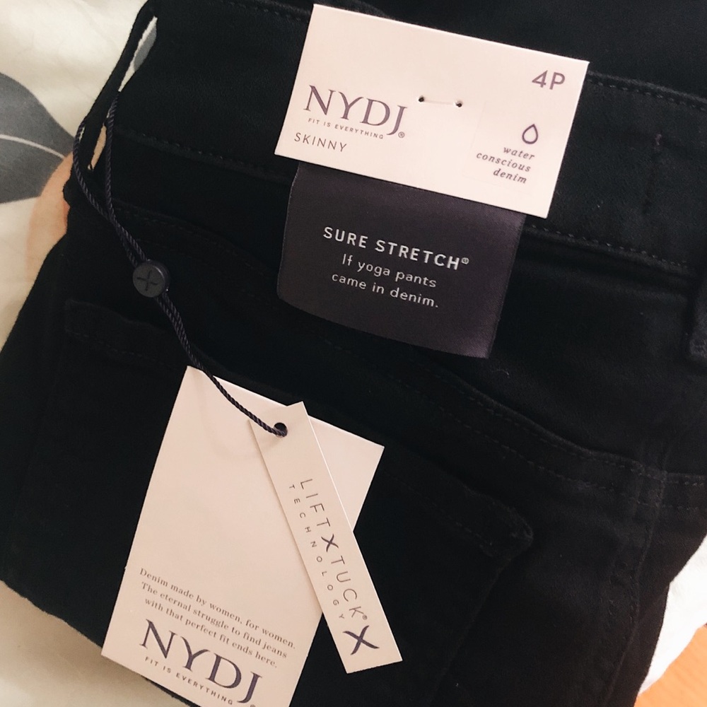 NYDJ Ami Skinny Jeans Black